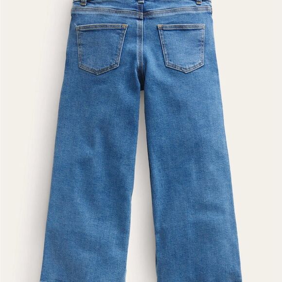 Mini BODEN‎ Wide Leg Pants blue size 10Y NWT in packaging - Picture 2 of 7